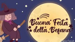 Auguri Buona Epifania  Befana  6 Gennaio [upl. by Zanlog]