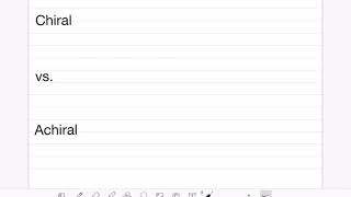 48 Chiral vs achiral molecules [upl. by Acirederf]