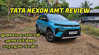 TATA NEXON 2024 AMT MALAYALAM REVIEW [upl. by Yezdnil]