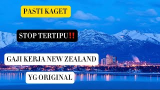 GAJI KERJA DI NEW ZEALAND YG SEBENAR NYA‼️JGN TERTIPU GUYS [upl. by Verney984]