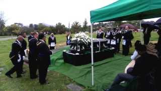 Prince Hall Masonic burial by Brother Trapps [upl. by Fons988]