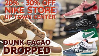 NIKE STORE NAGSALE 2030 OFF  DUNK CACAO NAGDROP nakabili din for retail lang🔥 [upl. by Essile866]