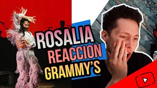 ROSALÍA  Juro Que  Malamente Live at the 62nd Grammys  REACCION [upl. by Savill]