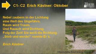 C1C2 deutsche Literatur Literatur Poesie EKästner Oktober S06 [upl. by Magdau]