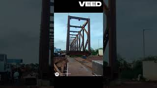 91m Open Web Girder fabrication work  Ms Struc Rite Metal Building Systems  Bhilai [upl. by Ennovahc543]