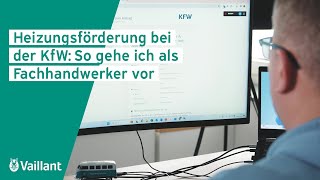 Heizungsförderung bei der KfW So gehe ich als Fachhandwerker vor [upl. by Ydissahc]