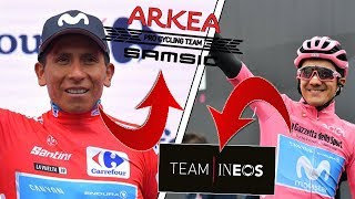 QUINTANA CHEZ ARKÉA  CARAPAZ À LA INEOS  Cyclisme Mercato 2020 [upl. by Iht]