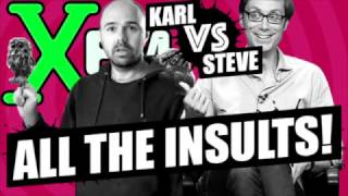 Karl vs Steve  All The Insults [upl. by Genovera521]