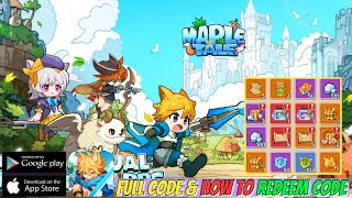 Full Code Maple Tale amp How To Redeem Code [upl. by Rama41]