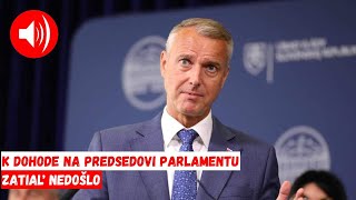 K dohode na predsedovi parlamentu ešte stále nedošlo [upl. by Devine485]