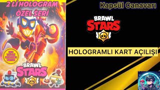 BRAWL STARS HOLOGRAMLI KART AÇILIŞI 🤩 [upl. by Blaise502]