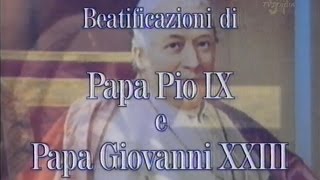 Raiuno  Annuncio  Beatificazioni SMessa  3 Settembre 2000 HD72050p [upl. by Coheman29]