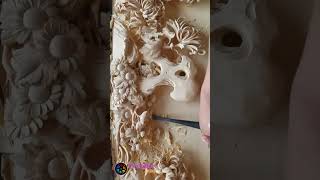 Wood Carving Art Transforming a Simple Log into a Masterpiece woodcarving [upl. by Massarelli]