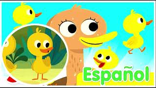 Cinco Patitos  Canciones Infantiles  Super Simple Español  ACAPELA  PUZZLE [upl. by Neeruam]