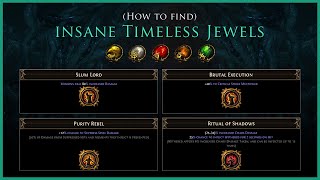 PoE 325 How to Find Crazy Good Timeless Jewels Easily [upl. by Dina]