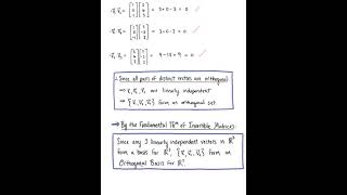 Orthogonal Basis Example [upl. by Conan756]