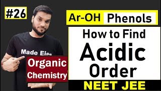 Acidic Nature of Phenol  Explain by Resonance with QampA  L26  NEET JEE AIIMS [upl. by Acinor]