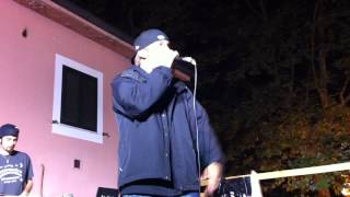 Danno feat Dj Craim e Kaos  Full time e freestyle  livemarina di massa 140912 [upl. by O'Neill]