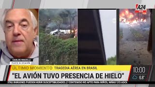 🔴 TRAGEDIA EN BRASIL CAYÓ UN AVIÓN DE PASAJEROS MURIERON 61 PASAJEROS [upl. by Mellar]