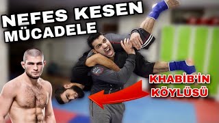 KHABİBİN KÖYLÜSÜ İLE KAPIŞTIM  MMA GRAPPLİNG MAÇ [upl. by Mendoza364]