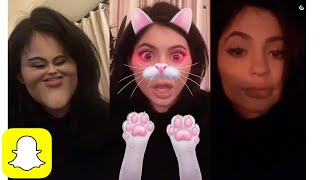 Kylie Jenner new music on Snapchat [upl. by Erimahs]