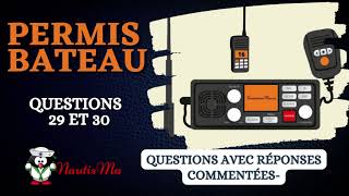 Permis Bateau  Questions avec Réponses Livre  12 EXAMENS PERMIS BATEAU Option Côtière Quiz Nr 15 [upl. by Grier]