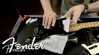 How To  Changing Your Accessory Kit Pickguard Knobs amp Covers  Fender [upl. by Chuch]