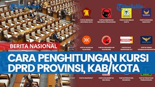 Cara Penghitungan Kursi DPRD Provinsi KabKota Pileg 2024 Berapa Suara Harus Dikumpulkan Caleg [upl. by Knarf417]