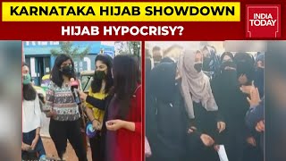 Karnataka Hijab Showdown Bengaluru Students Share Their Thoughts on Hijab Controversy [upl. by Nahshu618]