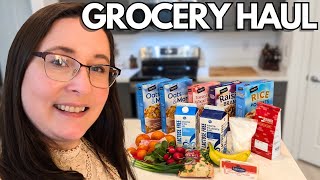 GROCERY HAUL  Budget Shopping Gluten amp Lactose Free [upl. by Nnylarak]