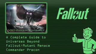 A Complete Guide to the Fallout  Mutant Mayhem Commander Precon [upl. by Wiese]