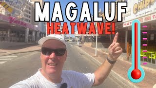 SCORCHING in Magaluf and its DEAD August 2024 [upl. by Wehttam]