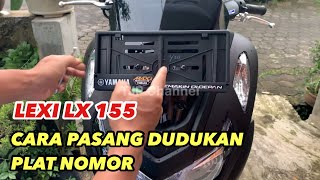 CARA PASANG DUDUKAN PLAT NOMOR [upl. by Rashida]