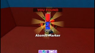 How to get ATOMIC marker in FIND THE MARKERS Roblox  UPDATED 2024 [upl. by Alleinnad]