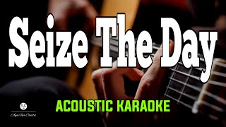 Seize The Day  Avenged Sevenfold Acoustic Karaoke [upl. by Evangelist]