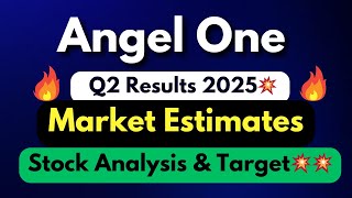 Angel one share analysisAngel one share latest news q2 results 2025 Stock Market Analysis [upl. by Assirt]