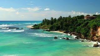 Tropical Ocean HD 1080p Video with Beach Sounds  4 Hour Long [upl. by Sackville358]