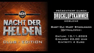 10112023  NDH  Nacht der Helden CLUB EDITION [upl. by Daughtry]