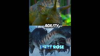 Triceratops vs Edmontosaurus edmontosaurus triceratops 1v1 vs animals dinosaur paleontology [upl. by Nnaeirrac]