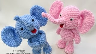 Crochet Along Elephant [upl. by Nikal]