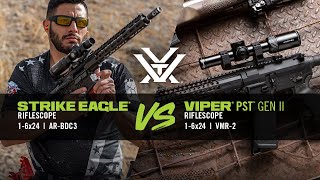 Strike Eagle® 16x24 VS Viper® PST Gen II 16x24 [upl. by Adaurd936]