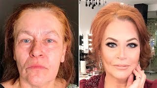 SHOCKING Before and After Makeup Transformations by Goar Avetisyan [upl. by Donoho433]