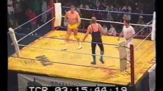 Danie Voges VS Dirty Angel for the SA Heavyweight Title  All Stars Wrestling 94 13 [upl. by Earahs22]