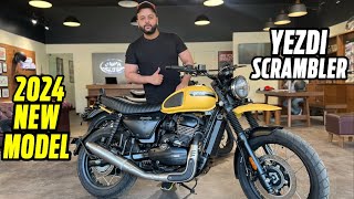 2024 Yezdi Scrambler New Model Review Video 🚀  This Is The ALL ROUNDER Motorcycle By Yezdi [upl. by Rybma]