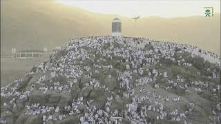 Hajj la scalata dei pellegrini sul Monte Arafat [upl. by Valenta]