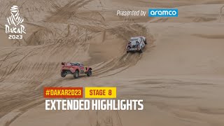 Extended highlights of Stage 8 presented by Aramco  Dakar2023 [upl. by Misa]