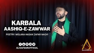 Ali Safdar  Karbala AashiqeZawwar  New Noha 201718 HD [upl. by Eenot]