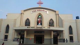 St Pius X Church Kammanahalli Way of the Cross 14th station ✝️8032024 [upl. by Llerdnek]