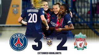 PSG vs Liverpool  Highlights amp Penalty Shootout  Womens Amos French Cup Semi Final 28082023 [upl. by Dalton]