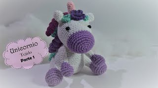 Unicornio Tejido Parte 15  Amigurumi Paso a Paso Tejiendo Ideas [upl. by Derriey]